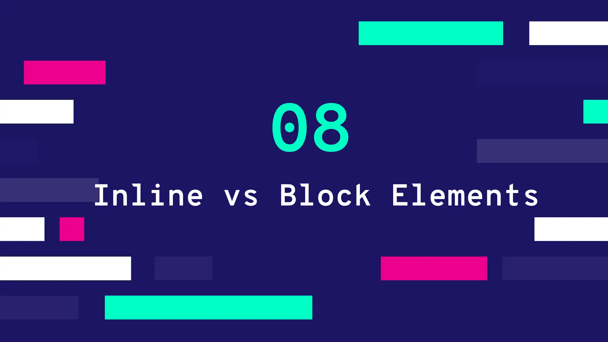 Inline vs Block Elements 08 