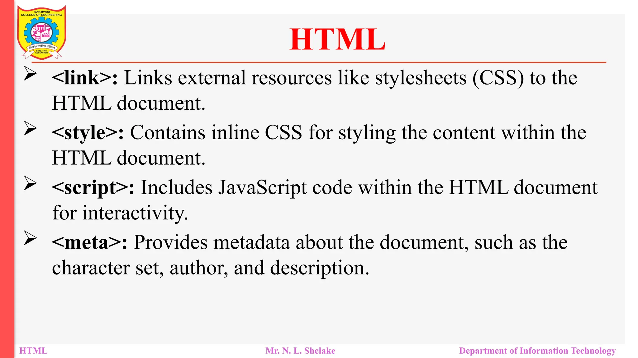 Hypertext Markup Language (HTML ) and Cascaded Style Sheet (CSS) | PPTX