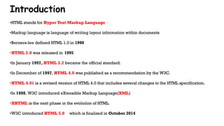 Basic Hyper Text Markup Language Lecture.pptx
