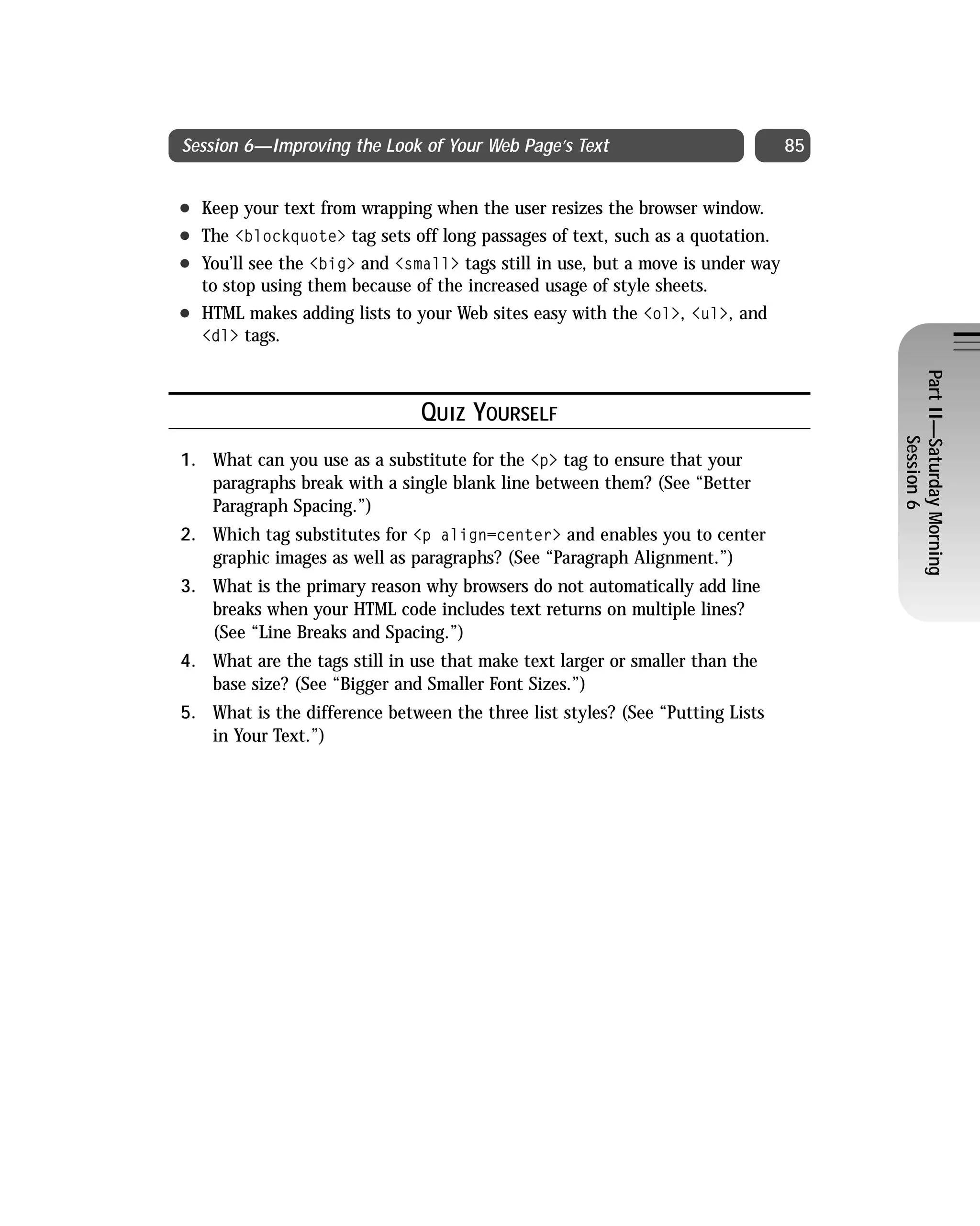 Html 4 01 Weekend Crash Course (2000) 0764547461