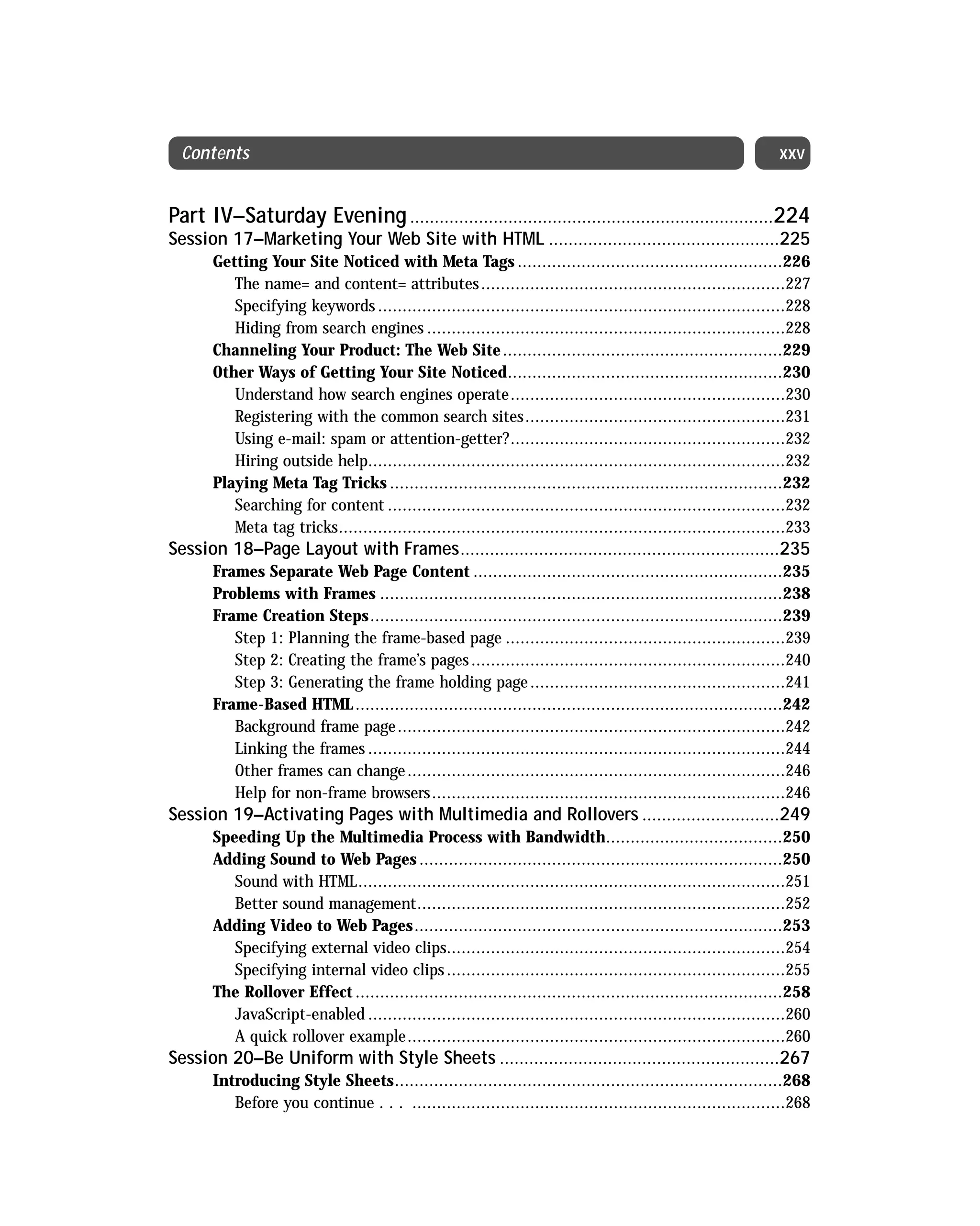 Html 4 01 Weekend Crash Course (2000) 0764547461