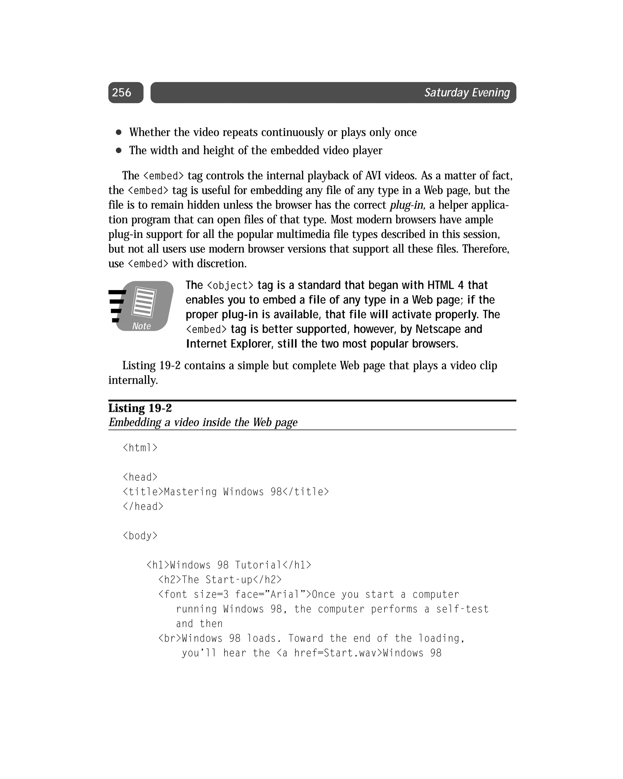 Html 4 01 Weekend Crash Course (2000) 0764547461