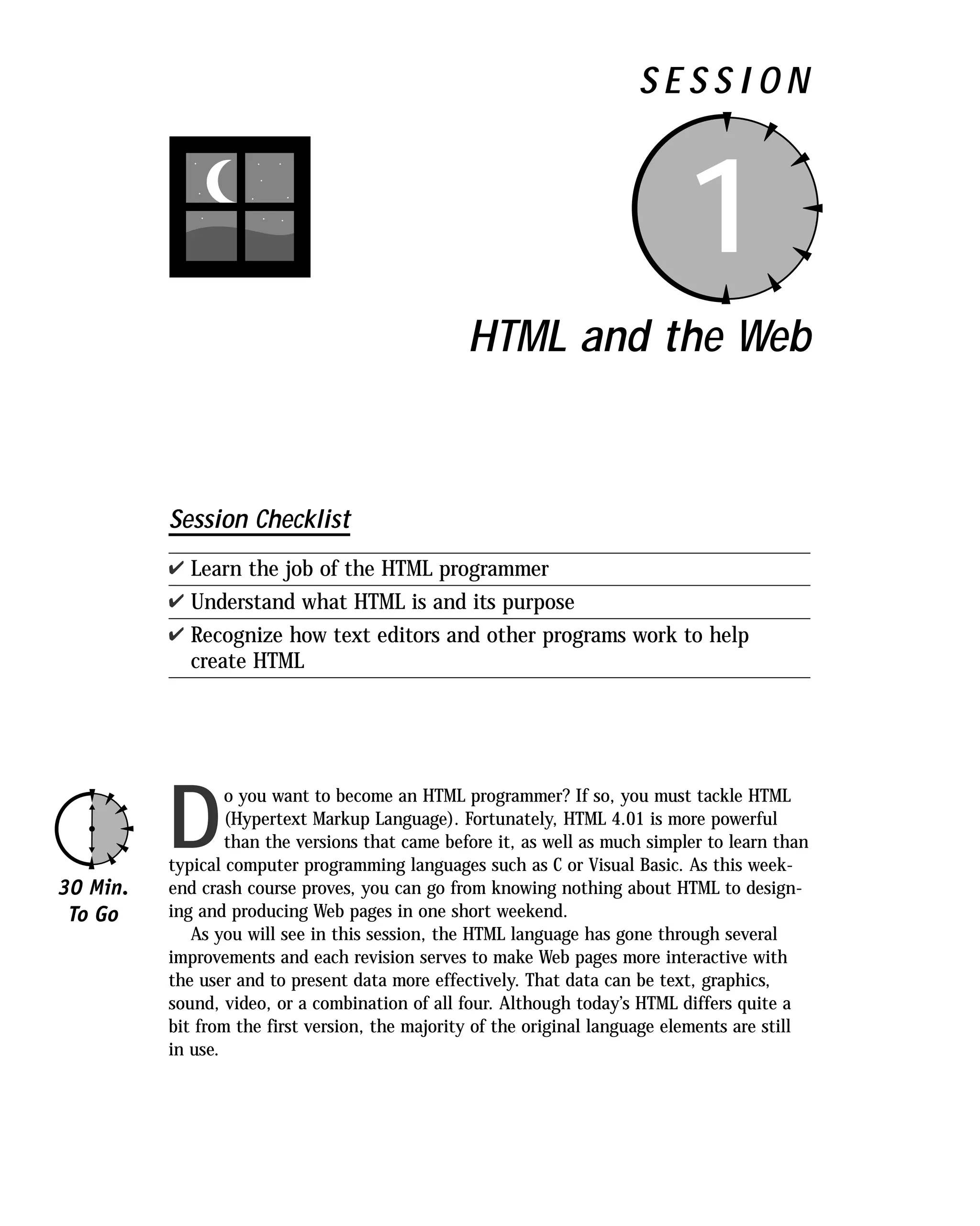 Html 4 01 Weekend Crash Course (2000) 0764547461