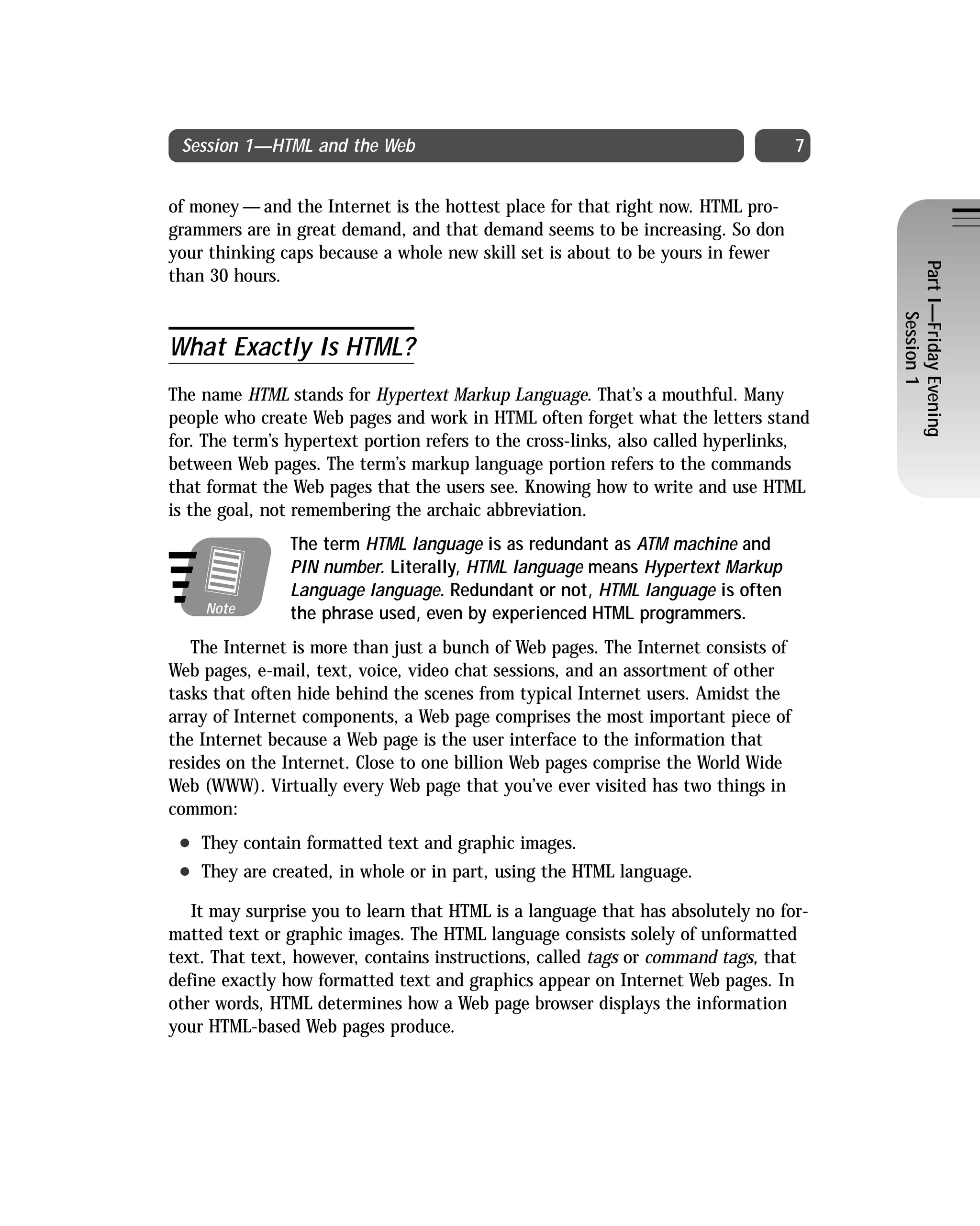 Html 4 01 Weekend Crash Course (2000) 0764547461