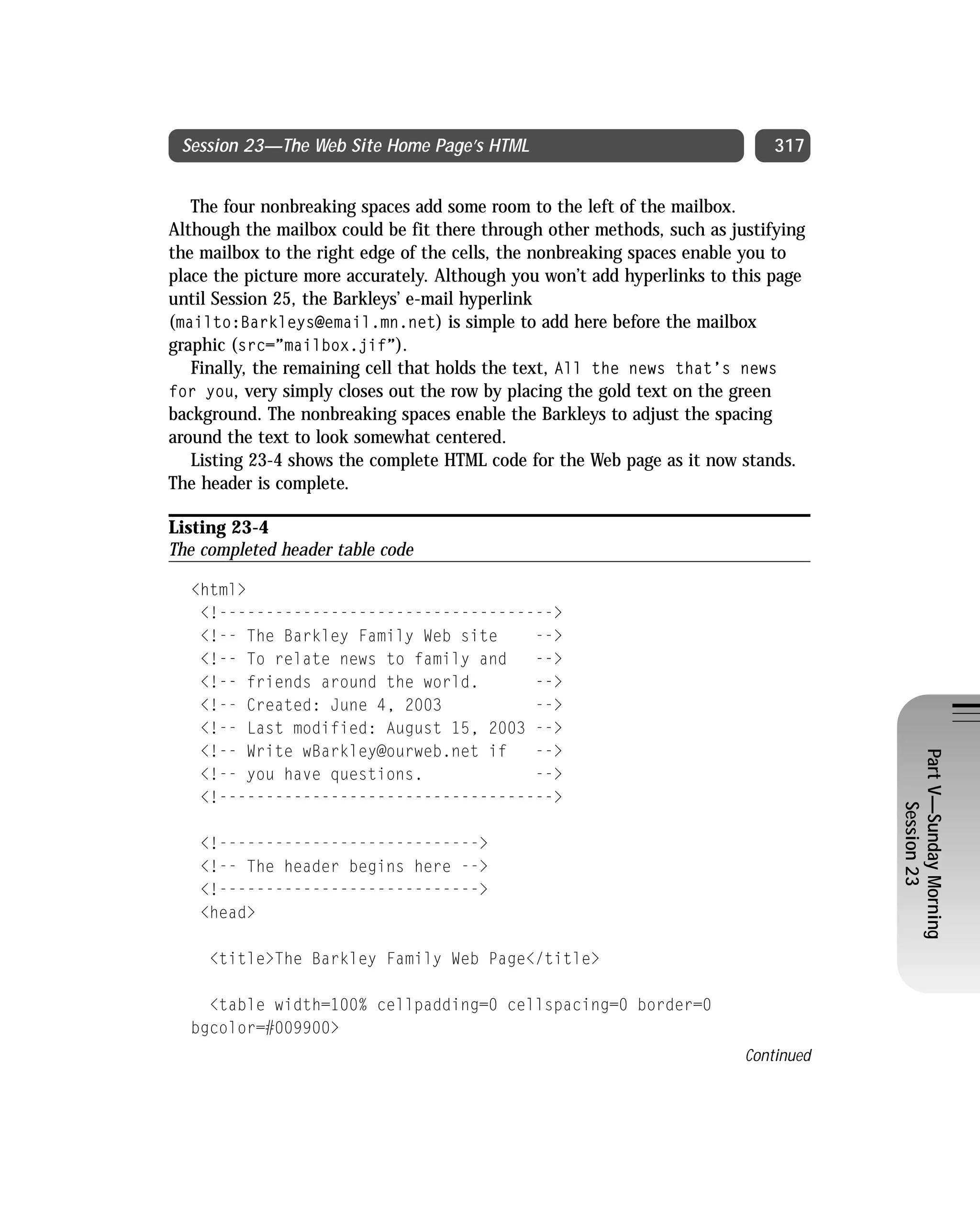 Html 4 01 Weekend Crash Course (2000) 0764547461