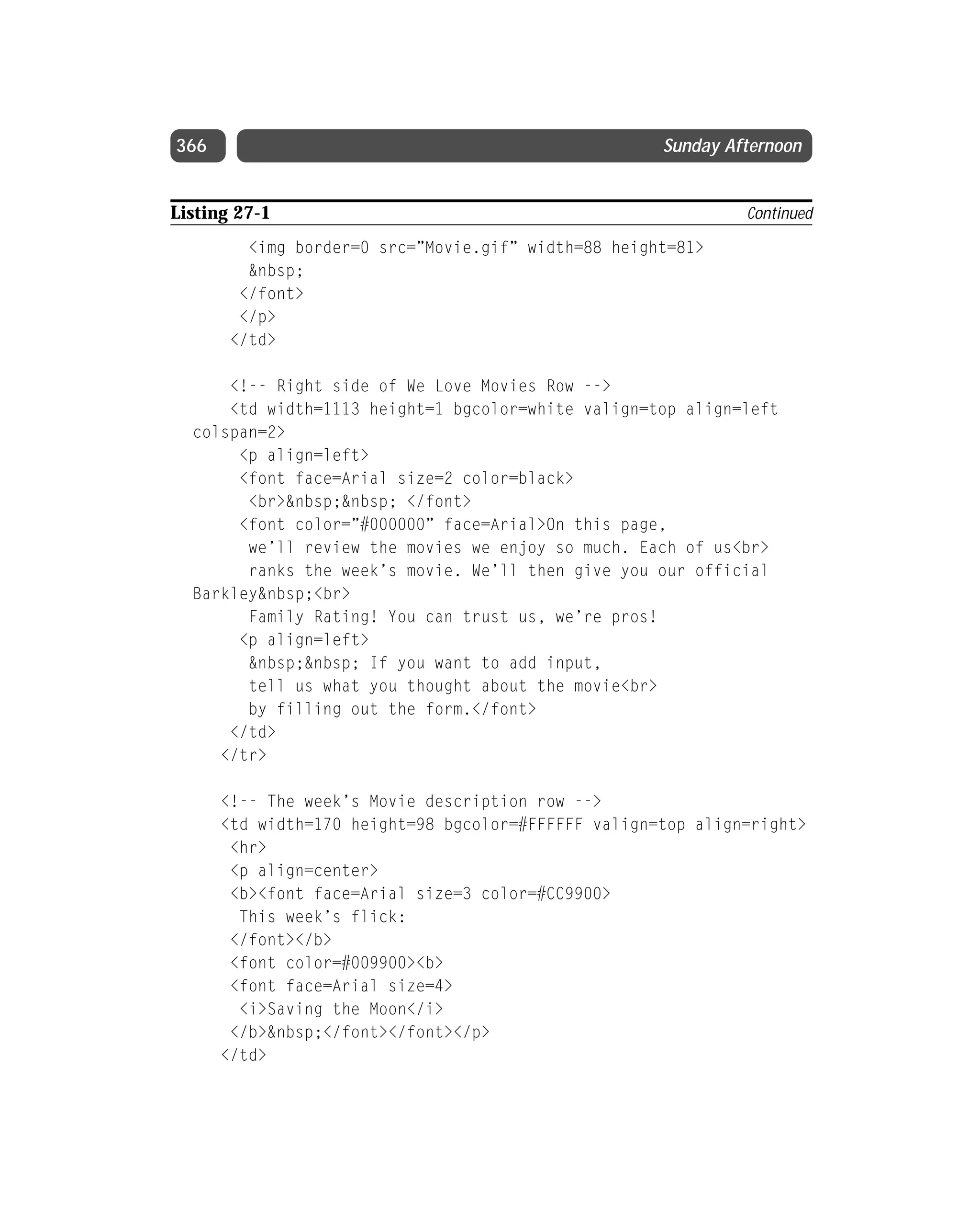 Html 4 01 Weekend Crash Course (2000) 0764547461