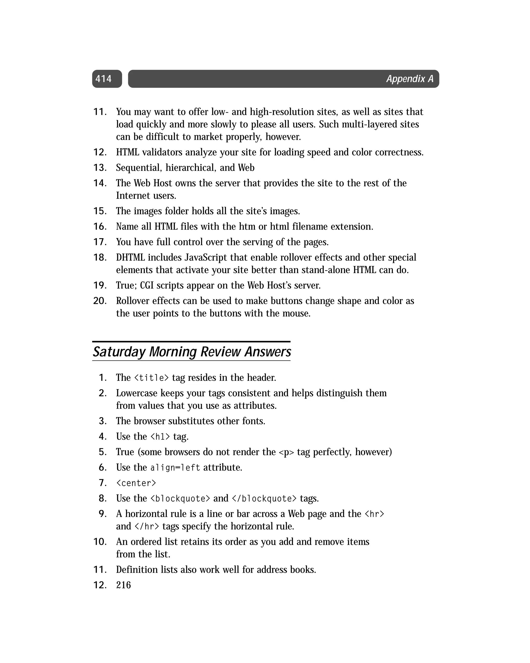 Html 4 01 Weekend Crash Course (2000) 0764547461