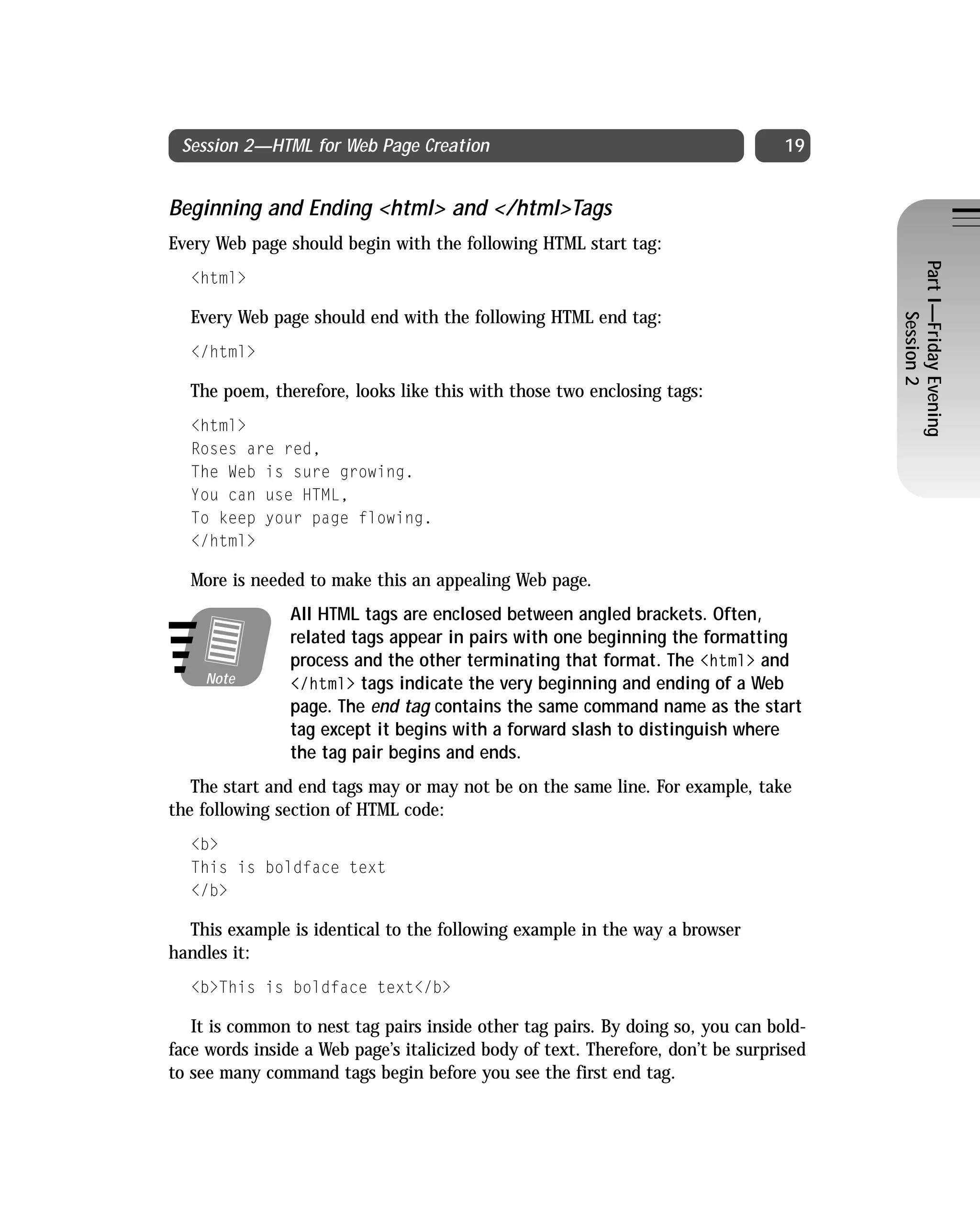 Html 4 01 Weekend Crash Course (2000) 0764547461