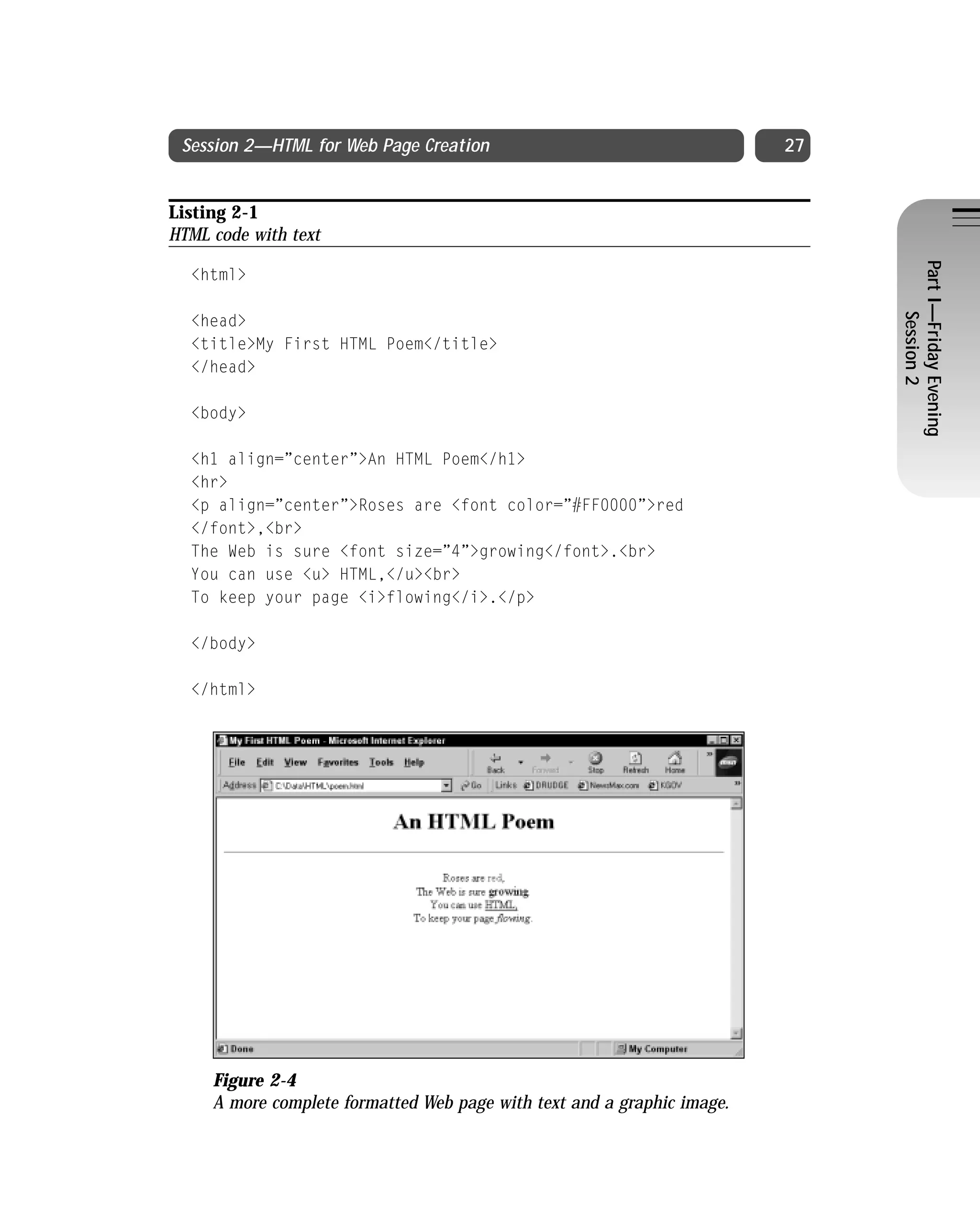 Html 4 01 Weekend Crash Course (2000) 0764547461