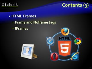 Html - Tables, Forms and Frames by Telerik Academy | PPTX