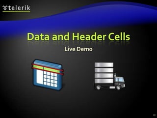 Data and Header Cells
Live Demo

10

 