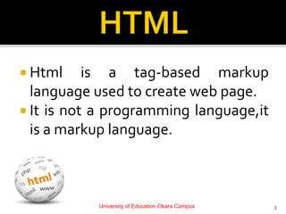 HTML | PPT | Free Download