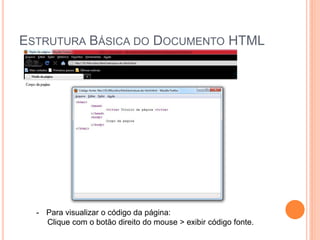 HTML Principios Básicos