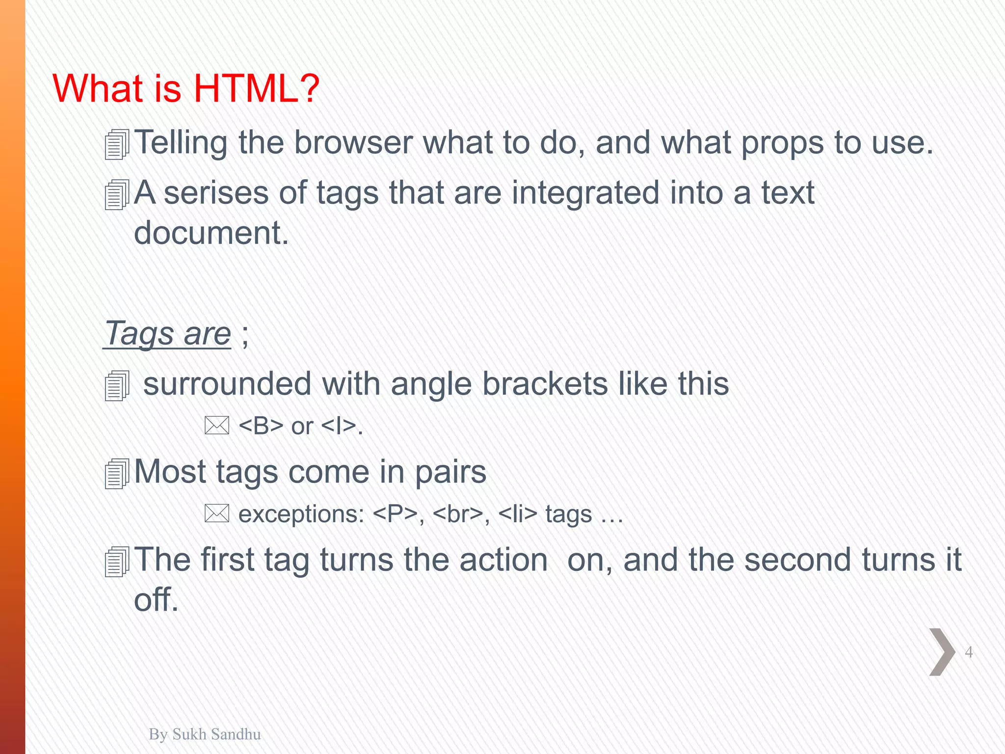 The HTML Beginner Tutorial | PPT