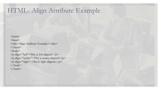 Html basics-auro skills | PPTX