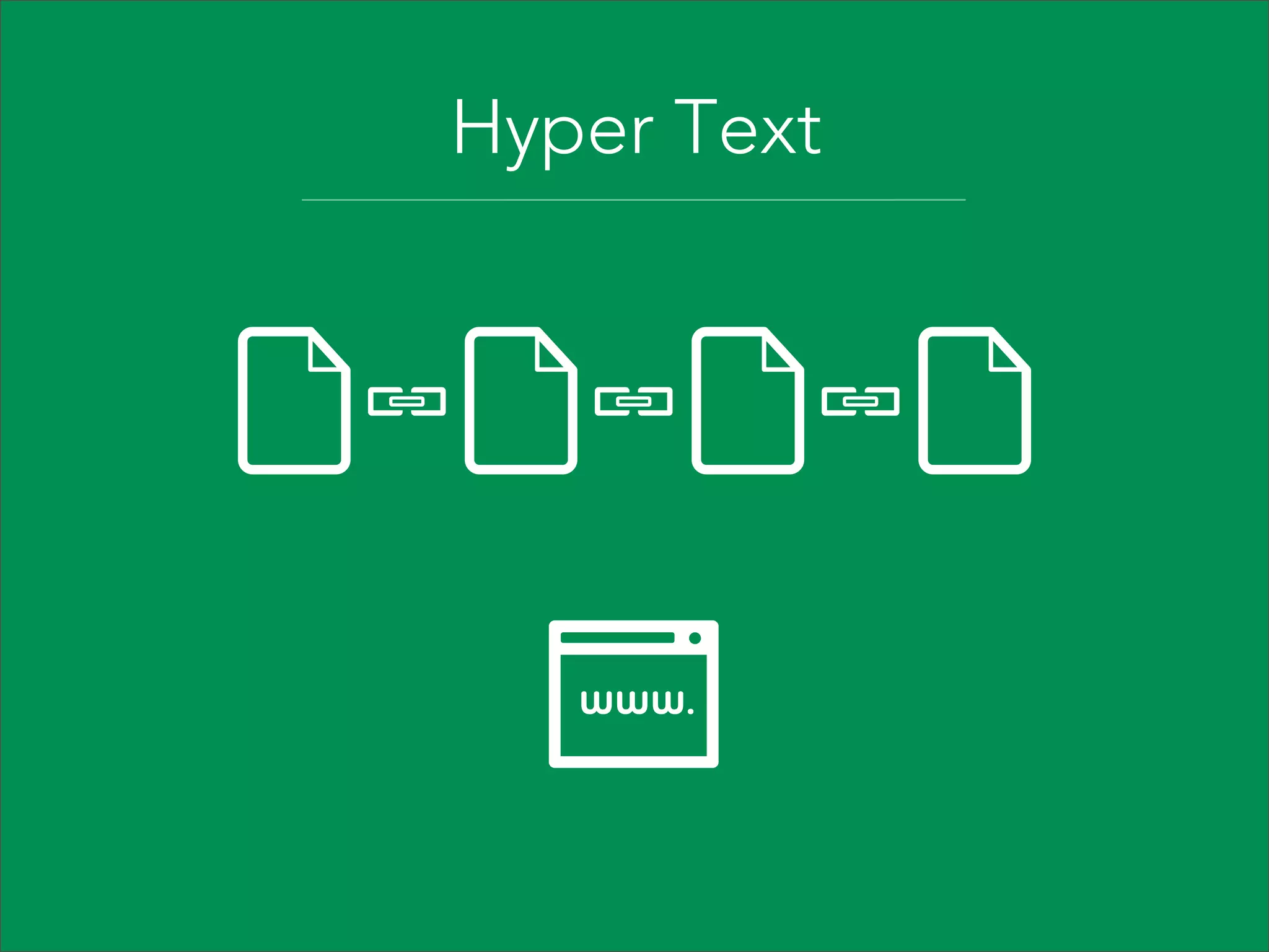 Hyper Text

 