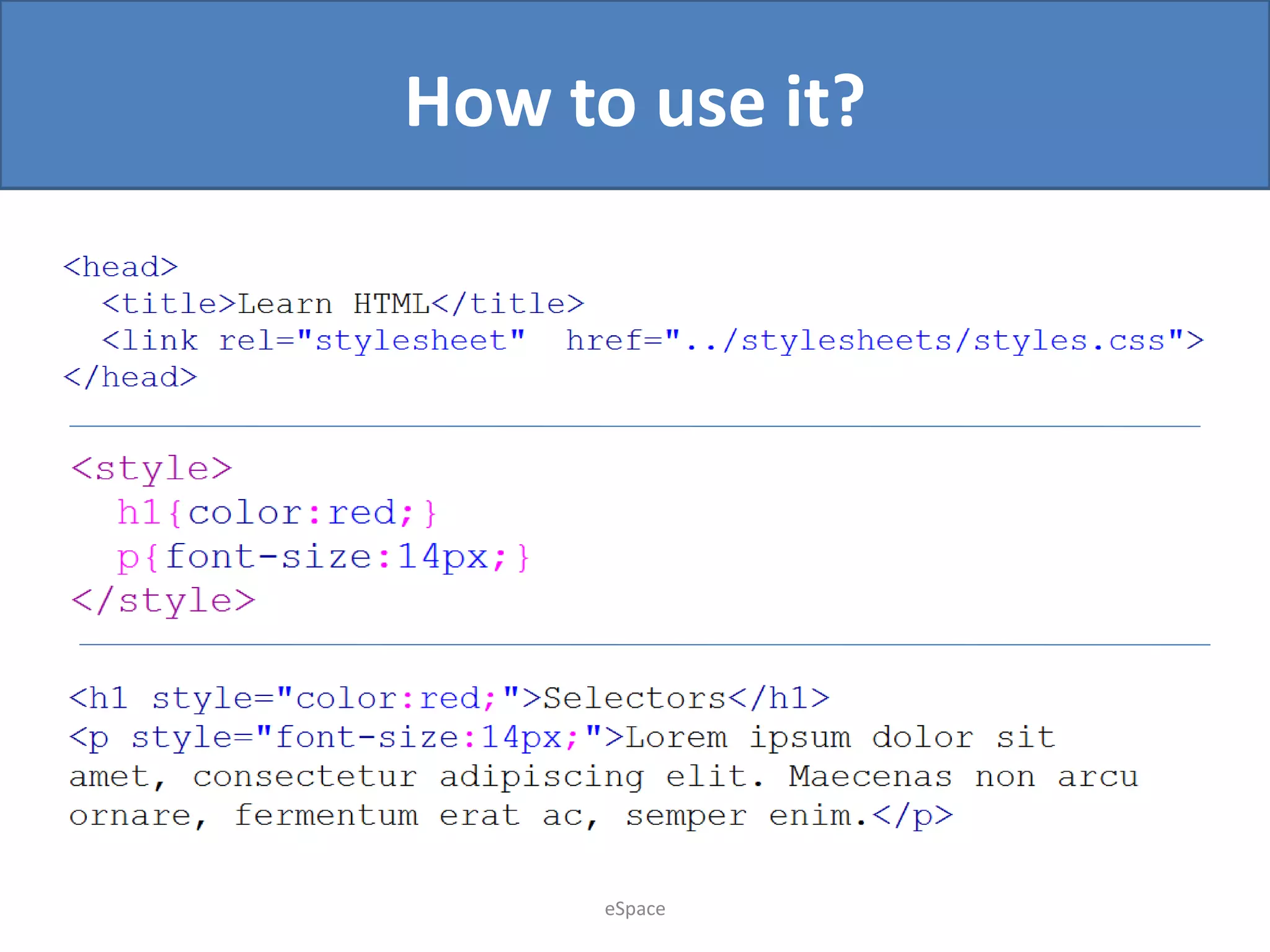 HTML CSS Basics | PDF