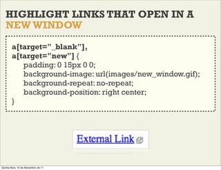 HTML/CSS tips to improve the accessibility of your websites Slide 100