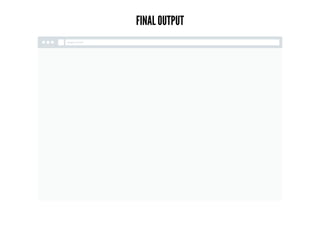 FINAL OUTPUT
 