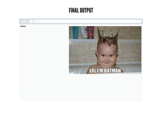 FINAL OUTPUT
 