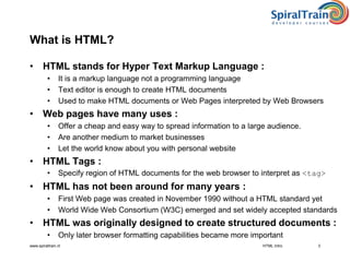HTML Intro | PPT