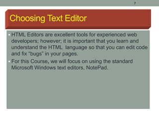 Html introduction | PPT