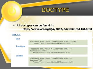 HTML and CSS part 1 | PPTX