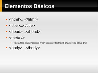 Html   Primeira Parte Alberane