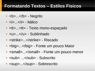 Html   Primeira Parte Alberane