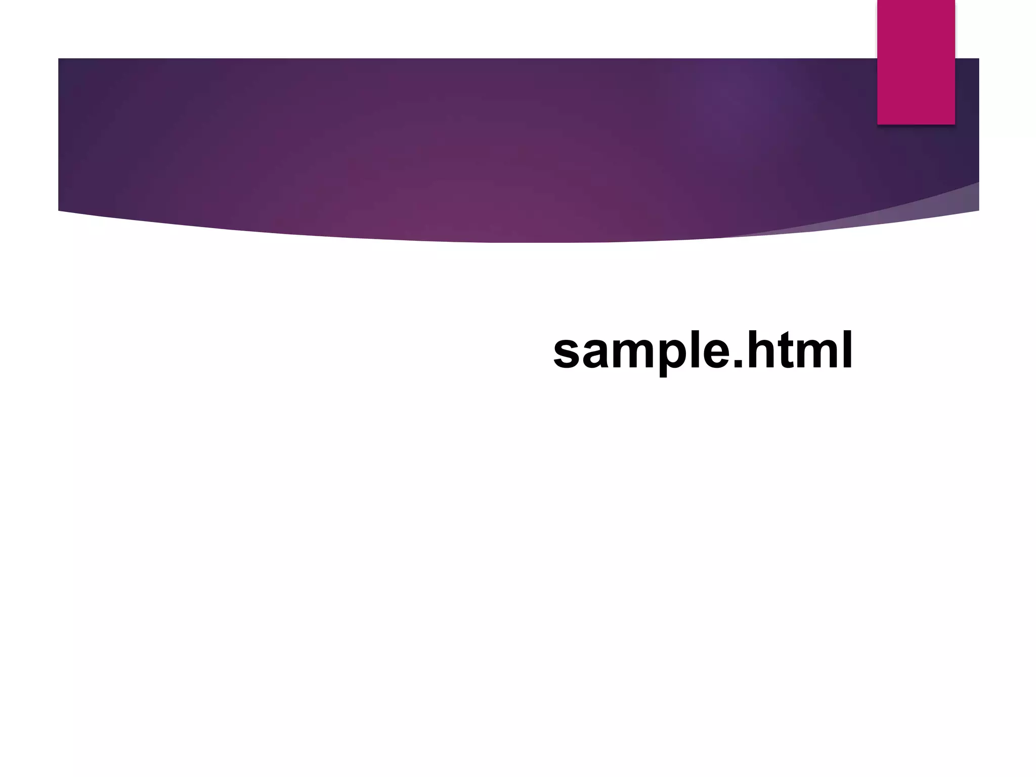 sample.html
 