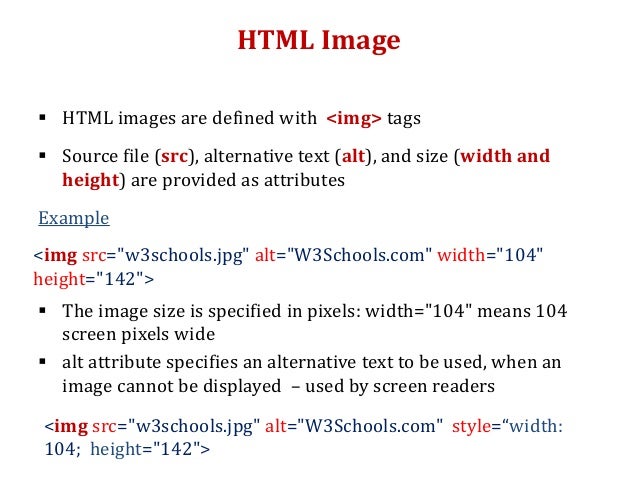 html 1 html img size