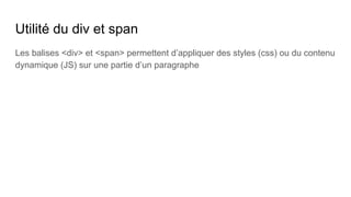 cours de HTML et Javascript : Programmation Web | PDF