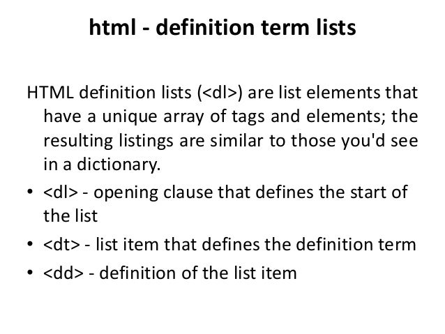 Html3