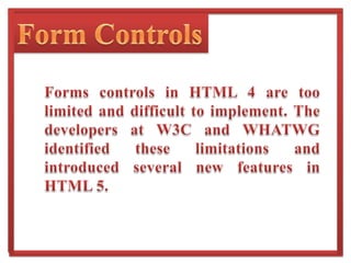 MediumSemantic Web tagThis tag is useful in cases where the progress of a loading AJAX application, web form, et cetera needs to be shown.