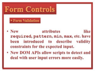 Form Controls