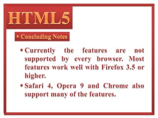 Embedded Content & Multimedia CanvasEmbedded Content & MultimediaGeolocationThis HTML 5 API defines location information of the device hosting the API.Sources of location information include Global Positioning System (GPS) and network elements such as IP address, RFID, WiFi and Bluetooth MAC addresses  and GSM/CDMA cell IDs.