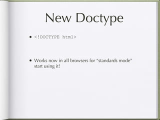 Html5 Overview | PPT