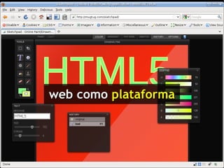 web como  plataforma 