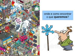 onde e como encontrar o que  queremos ? 