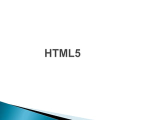 HTML5 