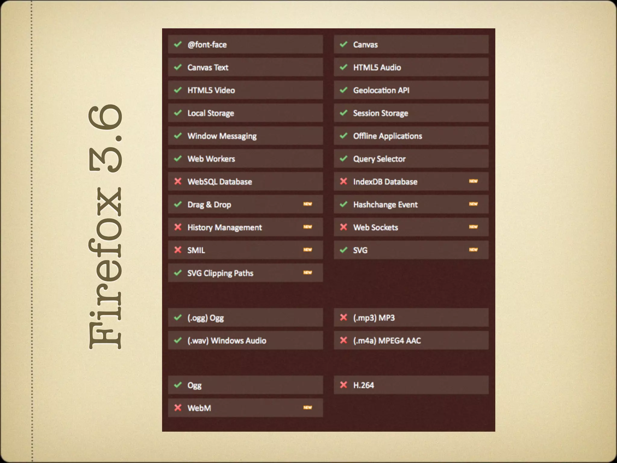 Firefox 3.6
 