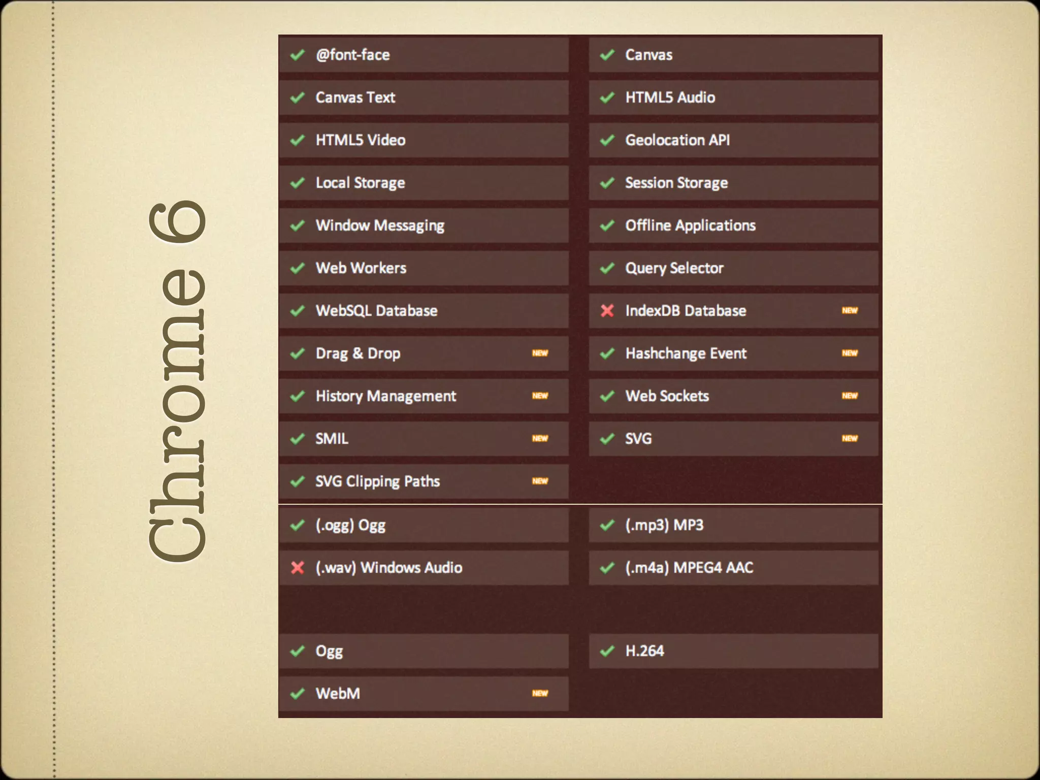 Chrome 6
 