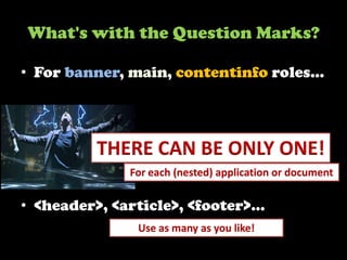 “So if HTML5 A11Y is not ready…WHAT IS!?!?”