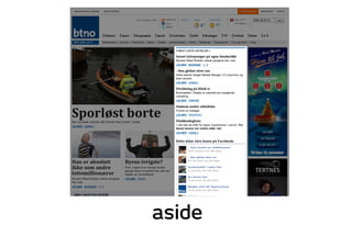 aside
 
