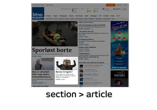section > article
 