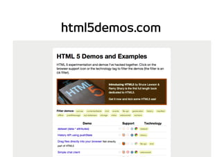 html5demos.com
 