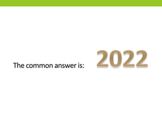 The common answer is:
 