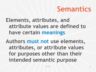 2009 “ While we recognize the value of the XHTML 2 Working Group’s contributions over the years, after discussion with the participants, W3C management has decided to allow the Working Group’s charter to expire at the end of 2009 and not to renew it” 