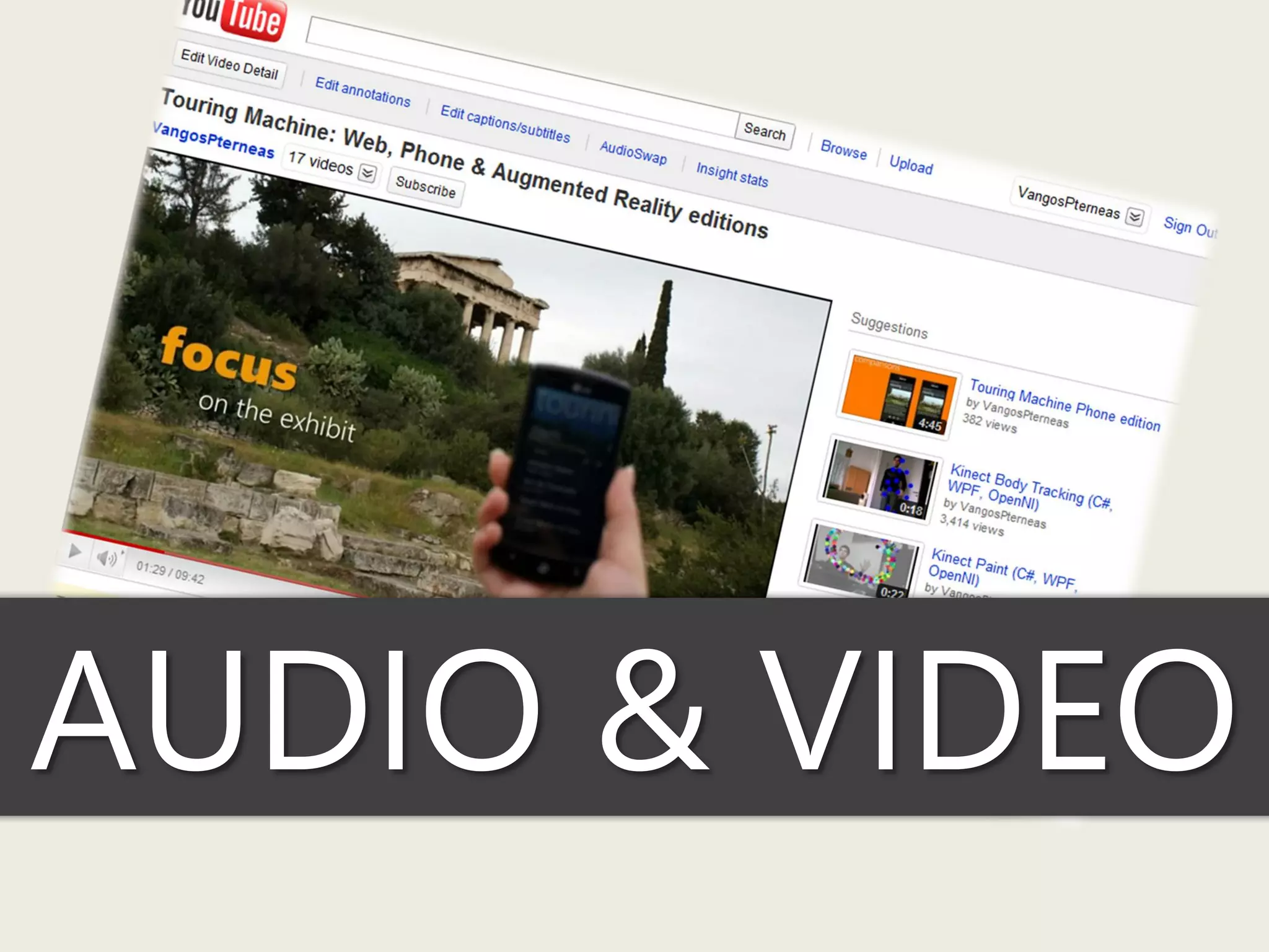 AUDIO & VIDEO
 