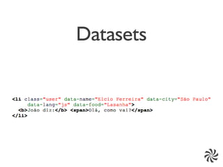 Datasets
 